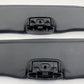  15-17 MCLAREN 650S SUNVISOR SUN VISOR SHADE PAIR LEATHER BLACK OEM