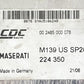 224 350 / 224350 03-12 MASERATI QUATTROPORTE CDC SUSPENSION CONTROL MODULE 224 350 OEM
