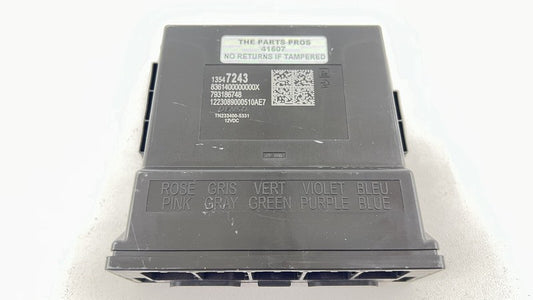 1354 7243 / 13547243 22-24 CADILLAC CT5 V BLACKWING HEADLIGHT EXTERIOR LIGHTING CONTROL MODULE OEM