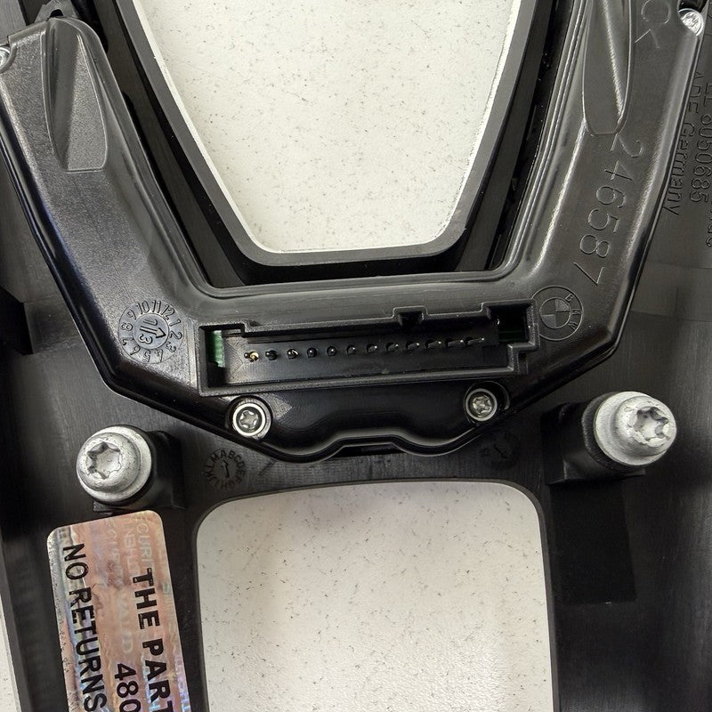 61317846345 12-16 BMW F10 M5 Center Console Operating Unit Shifter Trim Switch OEM