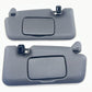 22-25 SUBARU WRX LEFT & RIGHT SUNVISOR SUN VISOR SHADE PAIR BLACK OEM