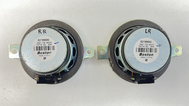92199590 10-15 CHEVROLET CAMARO SS LEFT & RIGHT BOSTON DOOR TWEETER SPEAKER SET OEM