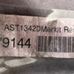 G33-10609-AJ / G33 10609 AJ / G3310609AJ 07-09 ASTON MARTIN VANTAGE LEFT SIDE SKIRT ROCKER PANEL COVER MERLOT RED OEM