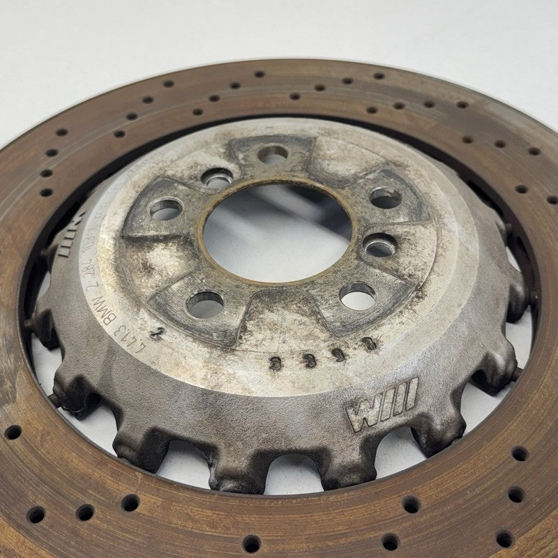 2 284 103 / 2284103 12-18 BMW M5 M6 F06 F10 F12 F13 Driver Left Rear Brake Caliper W/ Rotor Blue OEM