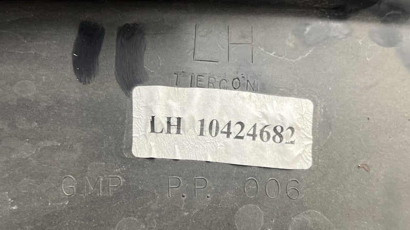 10253795 01-04 CORVETTE C5 Z06 DRIVER LEFT REAR FENDER LINER WHEEL ARCH SPLASH GUARD OEM