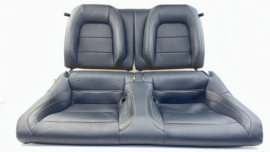 PR3B-C63160-AA / PR3B C63160 AA / PR3BC63160AA 24-26 Ford Mustang GT Premium Rear Seat Set Upper & Lower Leather Black O