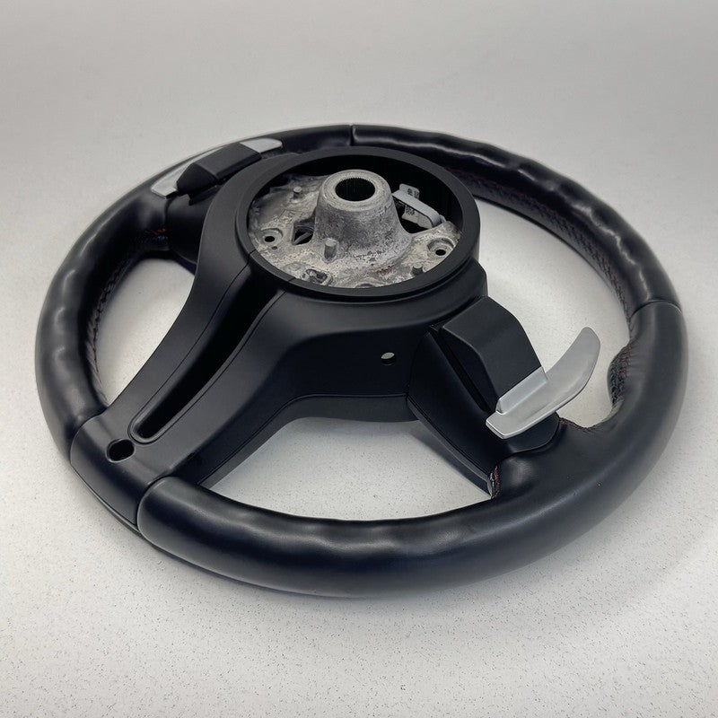 7 848 640 / 7848640 BMW M5 M6 F06 F10 F12 F13 M Sport Heated Steering Wheel W/ Paddle Shifters OEM