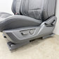 24-26 Ford Mustang GT Premium Front Seat Pair Leather Black W/ White Stitch OEM