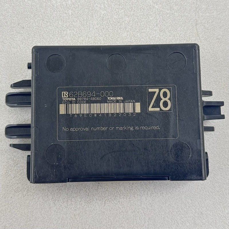 89784-48060 / 89784 48060 / 8978448060 23-25 TOYOTA PRIUS THEFT LOCKING SECURITY IMMOBILIZER MODULE 89784-48060 OEM