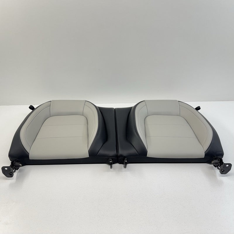 PR3B C63160 AA / PR3BC63160AA 24-26 Ford Mustang GT Premium Rear Seat Set Upper & Lower Leather Space Gray OEM