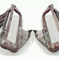 6G33-5341-AC / 6G33 5341 AC / 6G335341AC 07-17 ASTON MARTIN VANTAGE FRONT HOOD HINGE MOUNT SUPPORT BRACKET PAIR OEM
