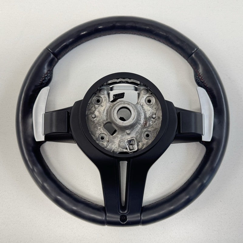 7 848 640 / 7848640 BMW M5 M6 F06 F10 F12 F13 M Sport Heated Steering Wheel W/ Paddle Shifters OEM