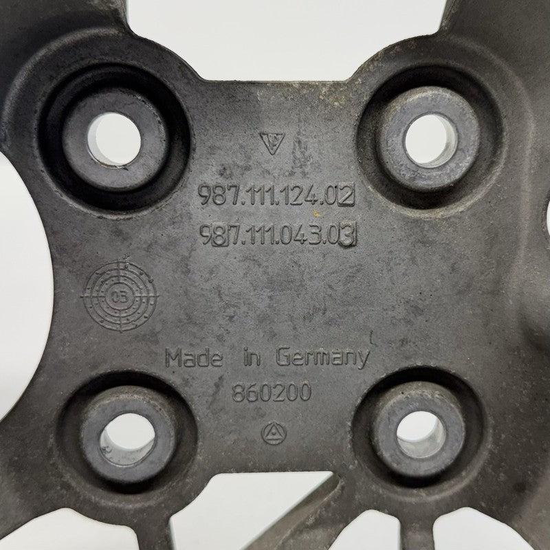 987 111 124 02 / 98711112402 05-08 Porsche Boxster Cayman 987 Rear Exhaust Muffler Support Mount Bracket OEM