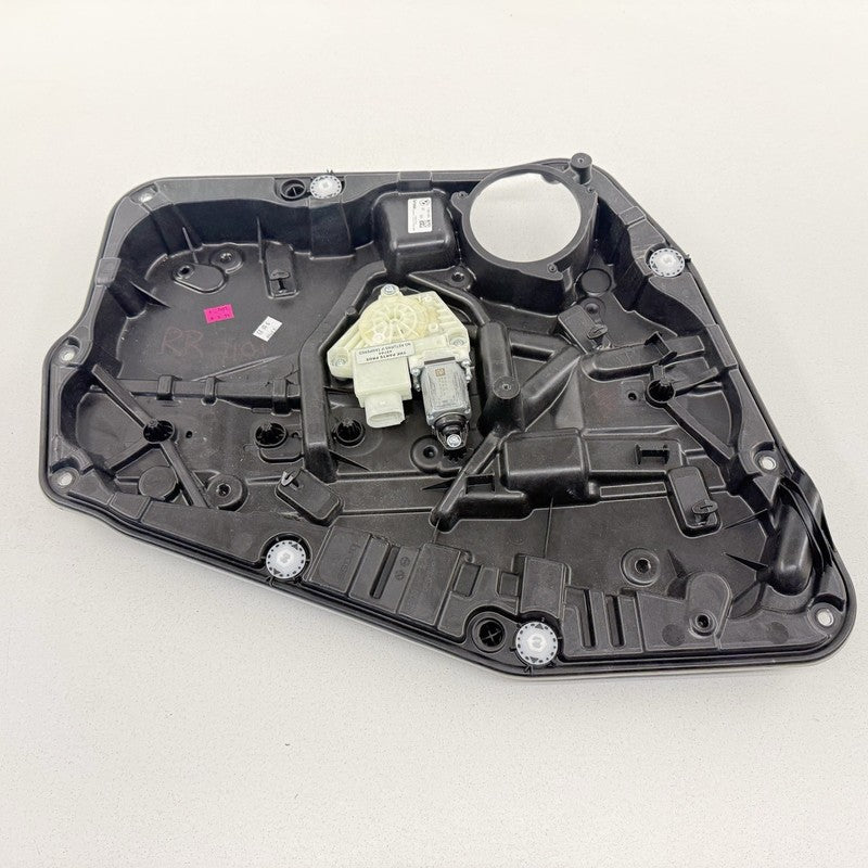 18-24 BMW G01 X3 Right Rear Window Regulator Motor Carrier Assembly OE