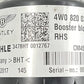 8T0 820 521 F / 8T0820521F 13-18 BENTLEY FLYING SPUR RIGHT HVAC AC AIR BOOSTER BLOWER MOTOR W/ RESISTOR OEM