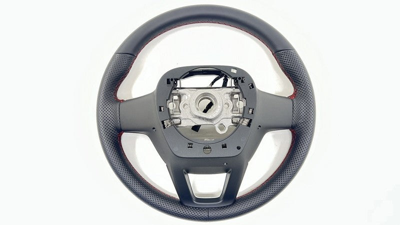 77901-T20-H020A / 77901 T20 H020A / 77901T20H020A 2024 ACURA INTEGRA TYPE S STEERING WHEEL LEATHER BLACK WITH RED STITCH