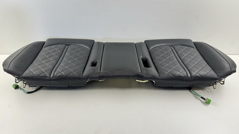 11-18 AUDI A8L REAR BOTTOM LOWER SEAT CUSHION BENCH COVER BLACK OEM