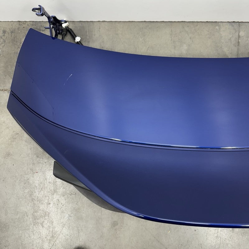 22-25 TOYOTA GR86 PREMIUM TRUNK LID COMPLETE W/ DUCKBILL SPOILER TRUENO BLUE OEM