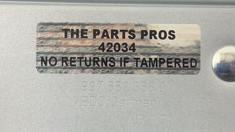 S1080350044 05-08 PORSCHE BOXSTER CAYMAN 987 DASHBOARD INSTRUMENT PANEL COVER TERRACOTTA OEM