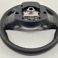 22-24 SUBARU WRX DRIVER STEERING WHEEL LEATHER BLACK OEM