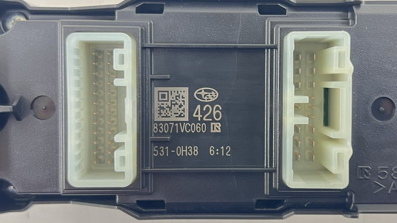 83071VC060 22-24 SUBARU WRX DRIVER LEFT FRONT DOOR MASTER WINDOW SWITCH 83071VC060 OEM