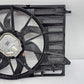 18-25 Audi A4 A5 S4 S5 Engine Radiator Cooling Fan Motor Shroud Assemb