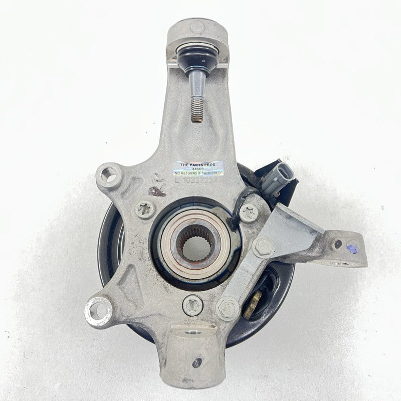 10237239 01-04 CORVETTE C5 Z06 RIGHT REAR SPINDLE KNUCKLE HUB WITH CONTROL ARM SET OEM