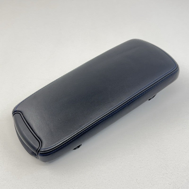 08-14 Lexus IS F Center Console Armrest Arm Rest Cover Lid W/ Blue Stitching OEM