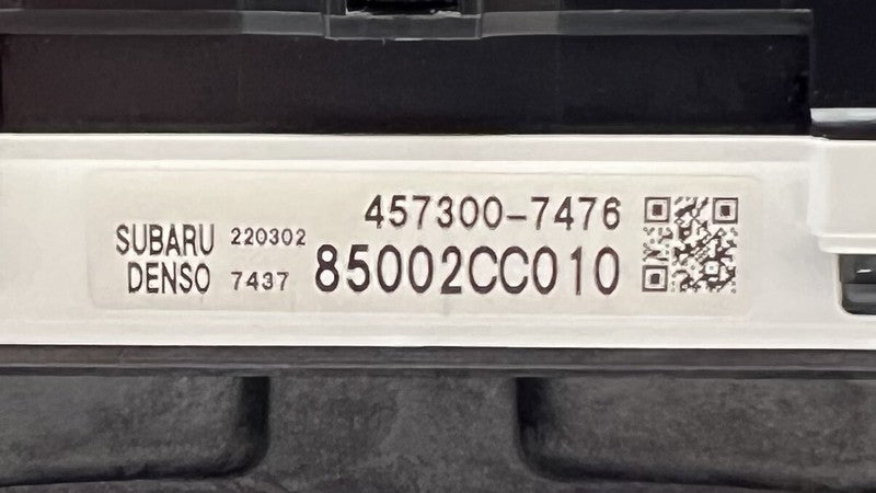 85002CC010 22-24 TOYOTA GR86 SPEEDOMETER INSTRUMENT CLUSTER GAUGE 32K MILES 85002CC010 OEM