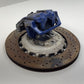 2 284 103 / 2284103 12-18 BMW M5 M6 F06 F10 F12 F13 Driver Left Rear Brake Caliper W/ Rotor Blue OEM