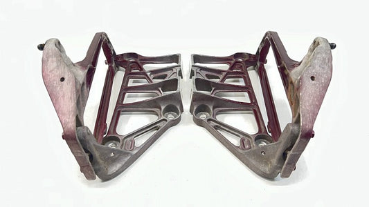 6G33-5341-AC / 6G33 5341 AC / 6G335341AC 07-17 ASTON MARTIN VANTAGE FRONT HOOD HINGE MOUNT SUPPORT BRACKET PAIR OEM