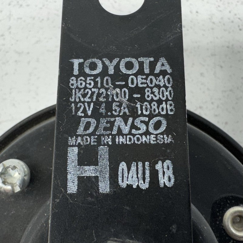 16-23 Toyota Tacoma Low & High Tone Note Pitch Horn Siren Signal Pair 