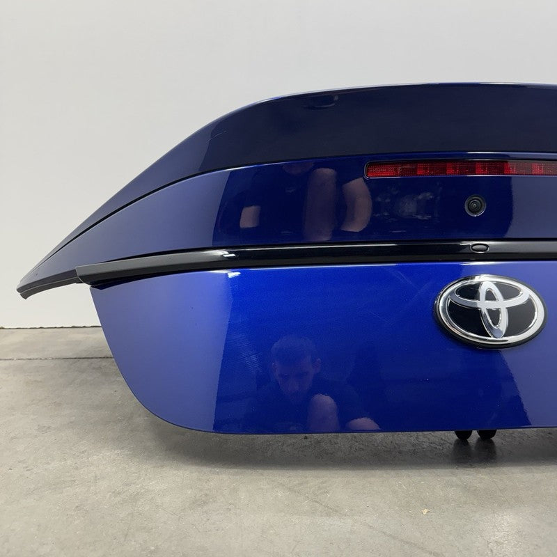 22-25 TOYOTA GR86 PREMIUM TRUNK LID COMPLETE W/ DUCKBILL SPOILER TRUENO BLUE OEM