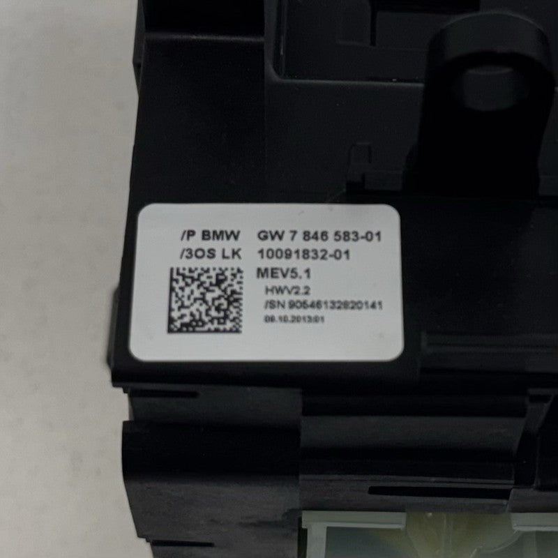 61317846583 12-16 BMW M5 F10 DCT Transmission Shifter Gear Selector Switch Silver OEM