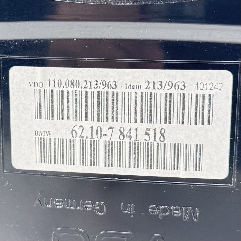 7 841 518 / 7841518 06-10 BMW M6 E63 E64 SPEEDOMETER INSTRUMENT CLUSTER GAUGE 55K MILES 7841518 OEM