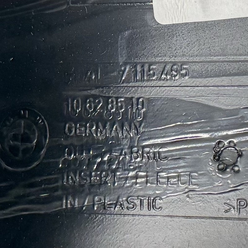 3 932 436 / 3932436 06-10 BMW M6 E63 E64 DRIVER LEFT DOOR PANEL INTERIOR COVER TRIM LEATHER OEM