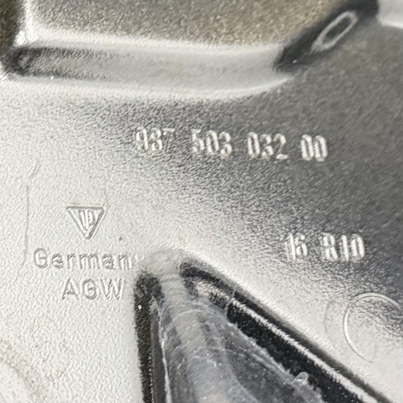 987 503 032 00 / 98750303200 05-08 Porsche Boxster Cayman 987 Passenger Right Front Fender Panel Black OEM