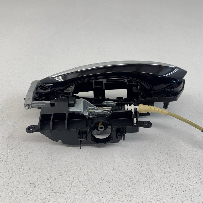 X3718722713 12-16 BMW M5 F10 Driver Left Rear Exterior Door Handle Black OEM