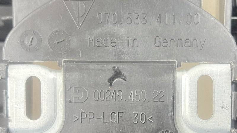 970 612 576 00 / 97061257600 10-16 PORSCHE PANAMERA REAR CENTER CONSOLE TRIM COVER PANEL LUXOR BEIGE OEM