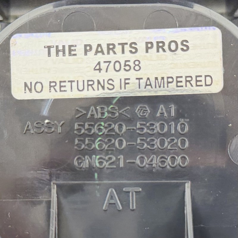 55620-53010 / 55620 53010 / 5562053010 08-14 Lexus IS F Interior White Carbon Fiber Bezel Panel Cover Trim Set OEM