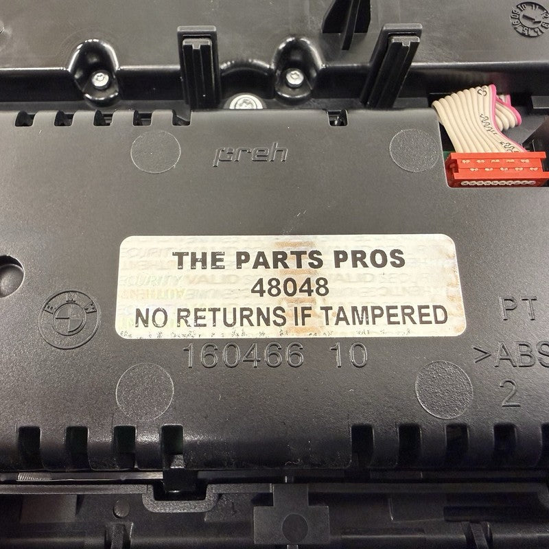 9 324 325 / 9324325 BMW M5 528 535 550 F10 Dual AC Climate Control Panel Radio Media Buttons OEM