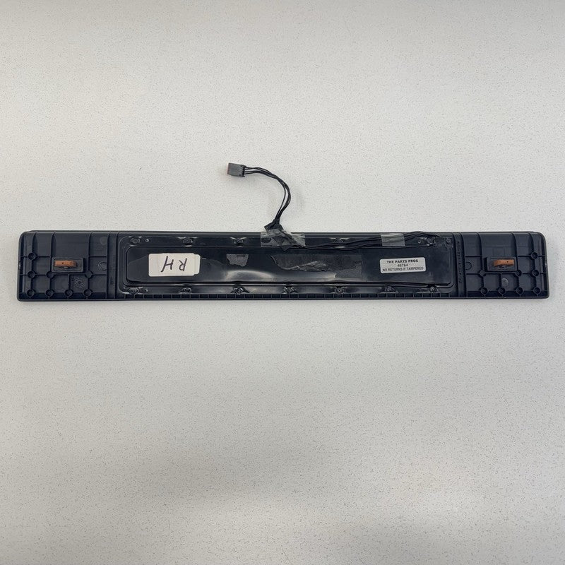 FR3J 6313222 AA / FR3J6313222AA 24-26 Ford Mustang Passenger Right Illuminated Door Sill Scuff Kick Plate OEM