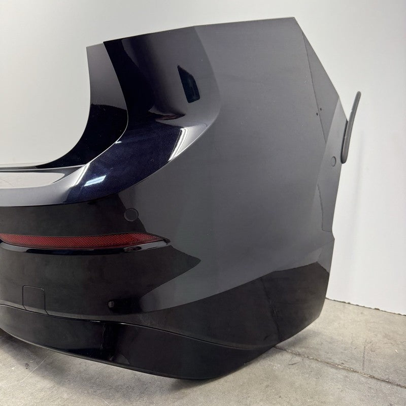 5H6 807 421 B / 5H6807421B 22-24 VOLKSWAGEN GOLF R REAR BUMPER COMPLETE W/ PARKING SENSORS & DIFFUSER OEM