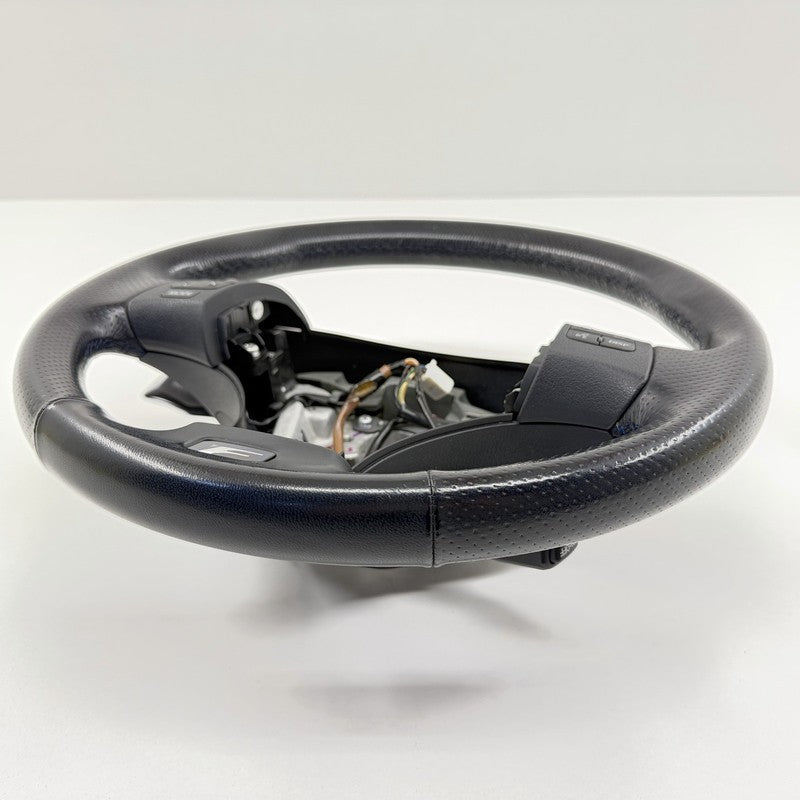 GS120-02380 / GS120 02380 / GS12002380 08-10 Lexus IS F Driver Steering Wheel With Paddle Shifter Leather Black OEM