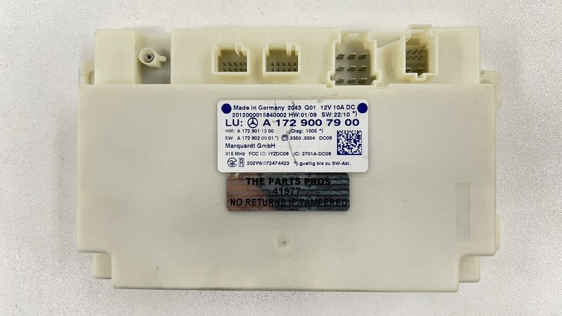 1729007900 / A1729007900 / A 172 900 79 00 7900 12-14 MERCEDES BENZ CLS550 W218 KEYLESS GO ENTRY CONTROL MODULE 17290079