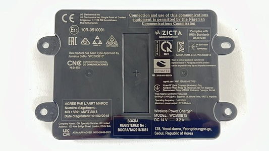 1354 7620 / 13547620 22-24 CADILLAC CT4 V BLACKWING CENTER CONSOLE WIRELESS CHARGE PHONE CHARGING OEM