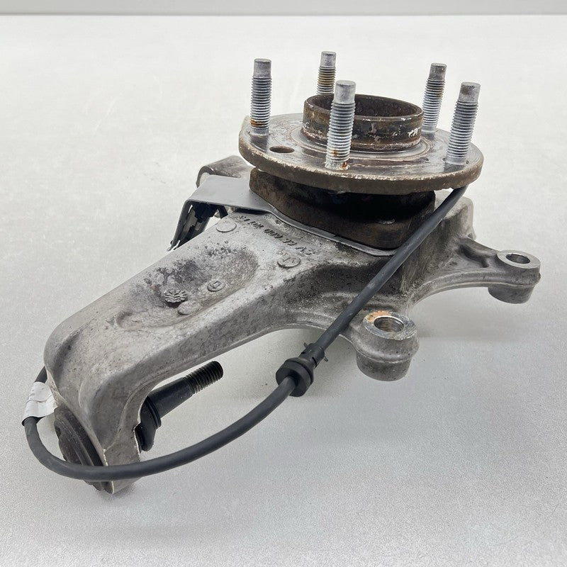 10237238 01-04 CORVETTE C5 Z06 RIGHT FRONT SPINDLE KNUCKLE HUB WITH CONTROL ARM SET OEM