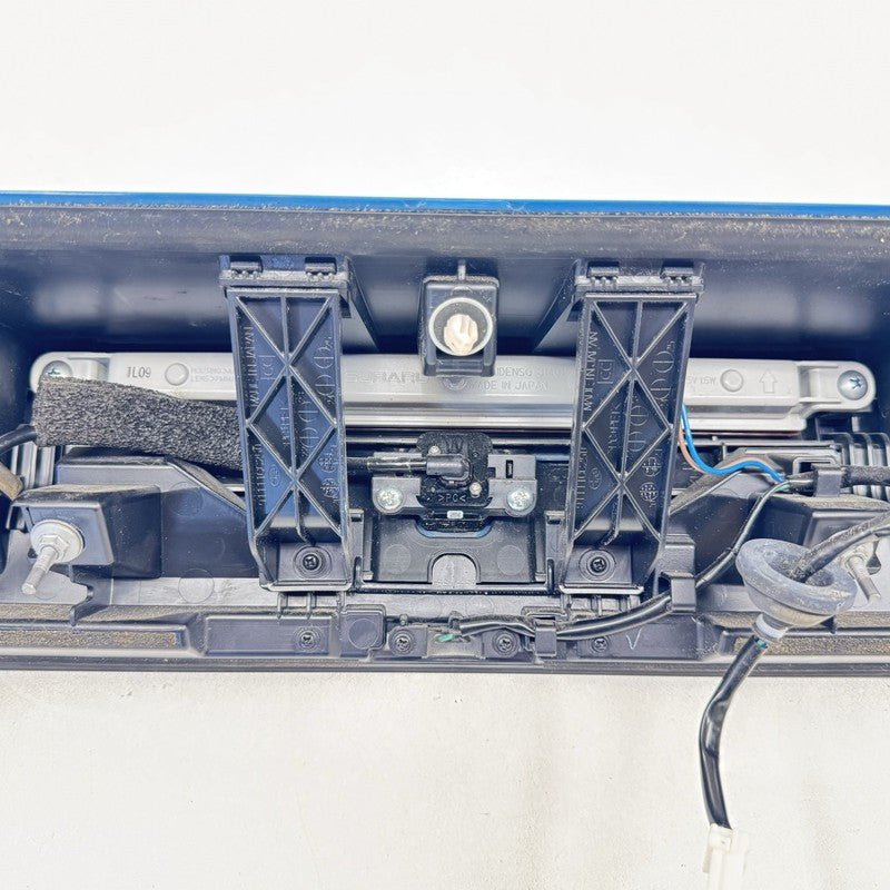 91111CC210 22-25 Toyota GR86 Rear Trunk Duckbill Spoiler Wing W/ Camera Neptune Blue OEM