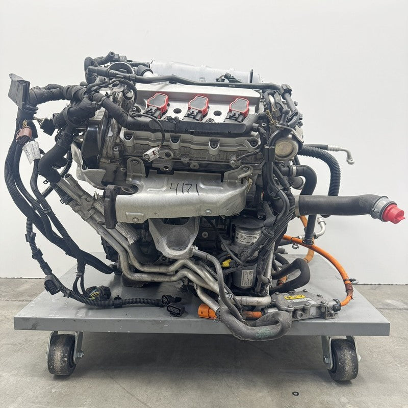12-16 Porsche Panamera Hybrid 3.0L V6 Complete Engine Supercharged 57K Miles OEM