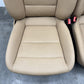 10-16 PORSCHE PANAMERA FRONT SEAT PAIR POWER MEMORY LEATHER LUXOR BEIGE OEM